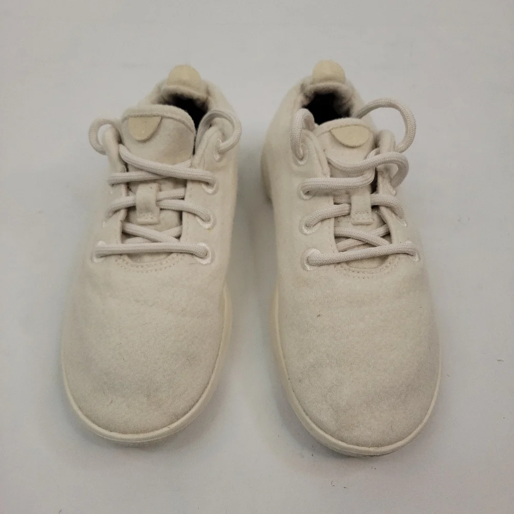 Allbirds Wool Sneakers Sz 7 Ivory White
